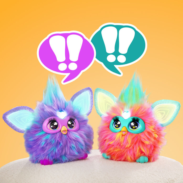 Furby Purple Interactive Plush Toy - French Version