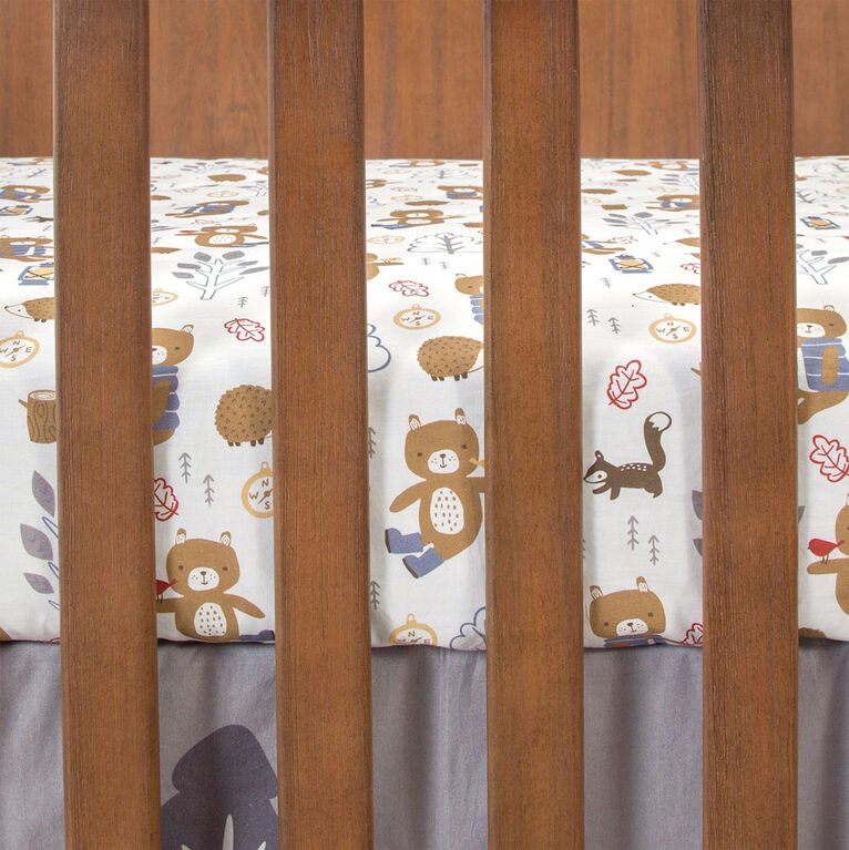 Lambs & Ivy - Little Campers 3-Piece Crib Bedding Set