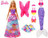 Barbie Dreamtopia Dress Up Doll Gift Set, Blonde with Princess, Fairy and Mermaid Costumes