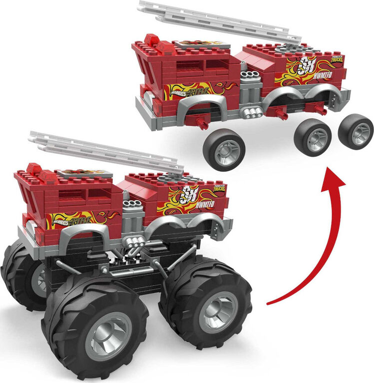Mega Hot Wheels HW 5-Alarm Fire Truck