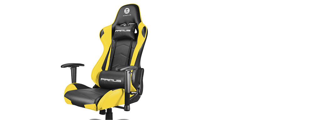 Primus Gaming Chair Thronos100T Yellow English Edition