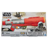 Nerf Star Wars Imperial Death Trooper Deluxe Dart Blaster, The Mandalorian, Blaster Sounds, Light Effects, 3 Glow-in-the-Dark Nerf Darts - R Exclusive
