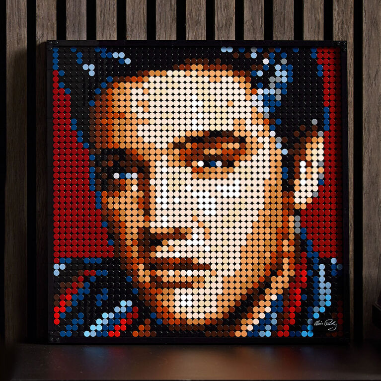 LEGO Art Elvis Presley " Le King " Ensemble de construction 31204 (3 445 pièces)