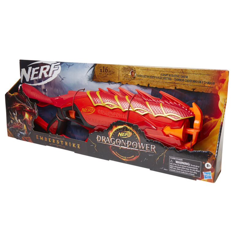 Nerf DragonPower Emberstrike Blaster, Inspired by Dungeons & Dragons - R Exclusive