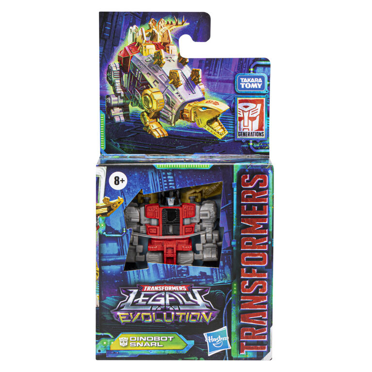 Transformers Generations Legacy Evolution, figurine Dinobot Snarl classe Origine de 8,5 cm