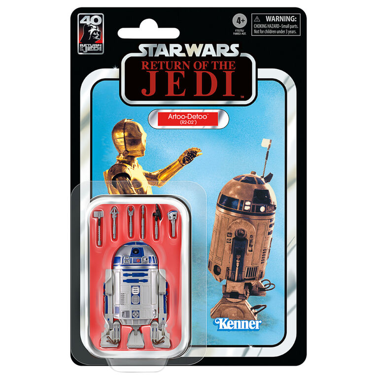 Star Wars The Black Series Artoo-Detoo (R2-D2), Star Wars: Return of the Jedi 40th Anniversary 6-Inch Action Figures