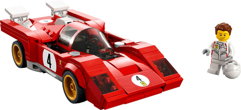 LEGO Speed Champions 1970 Ferrari 512 M 76906 Building Kit (291Pieces)