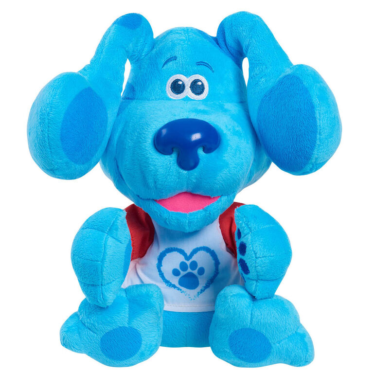 Blue's Clues and You! Blowing Kisses Blue Feature Plush Stuffed Animal with Sounds and Movement