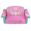 Marshmallow - Children's 2-in-1 Flip Open Foam Sofa - Peppa Pig