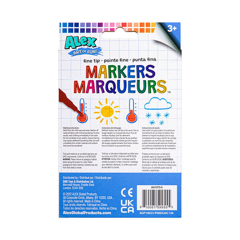 Art of Fun - Fine Tip Markers