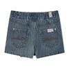 7 For All Mankind 2 Piece Denim Skort Set, White