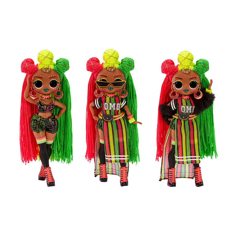LOL Surprise OMG Queens Sways fashion doll with 20 Surprises