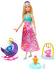 Coffret de jeu ​Pouponnière de dragons Barbie Dreamtopia avec poupée Barbie Princesse et accessoires