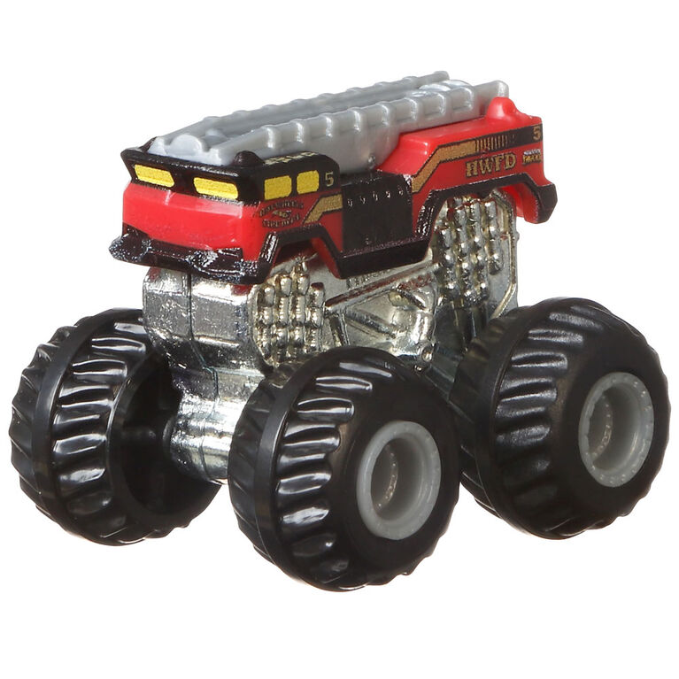 Hot Wheels Monster Trucks Mini 5 Alarm Vehicle