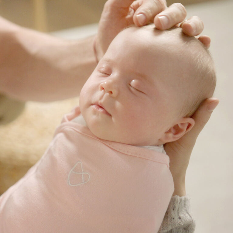 SwaddleMe by Ingenuity Monogram Collection - Rainbow 3PK S/M 0-3M