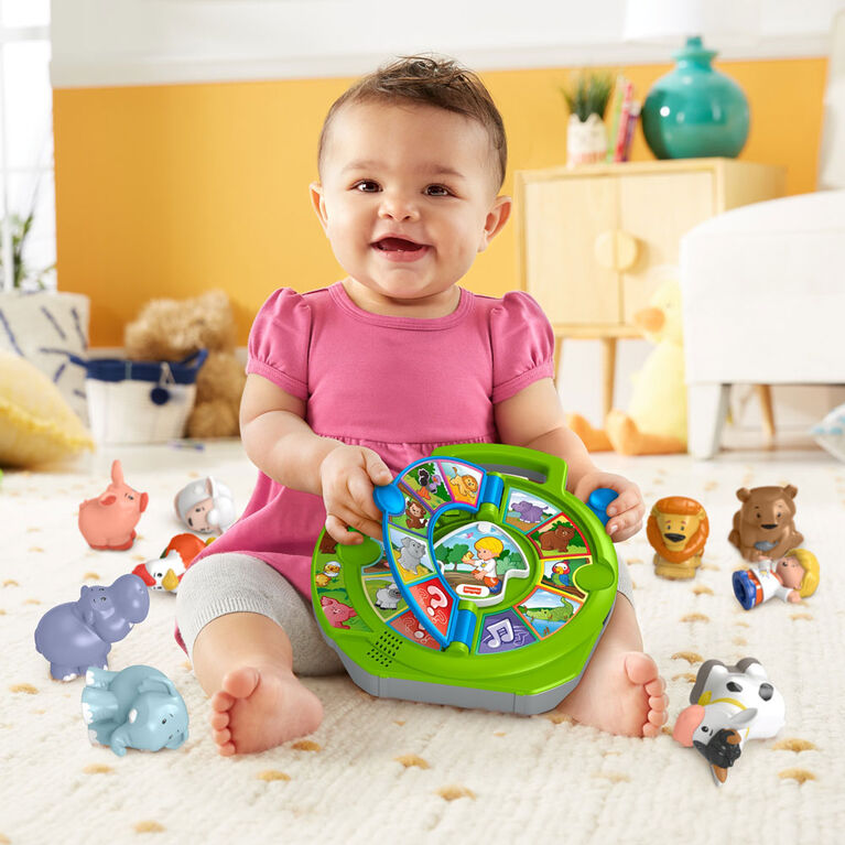 Fisher-Price Little People Exploring Animals See 'n Say Gift Set - English Edition - R Exclusive