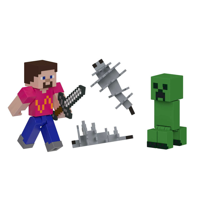Minecraft Silverfish Swarm Story Pack Figures
