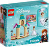 LEGO  Disney La cour du château d'Anna 43198 Ensemble de construction (74 pièces)