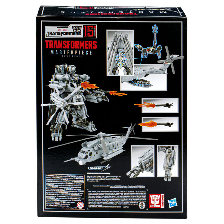 Transformers Movie Masterpiece MPM-13 Decepticon Blackout and Scorponok Collector Figure from Transformers Movie, 11.5-inch - R Exclusive