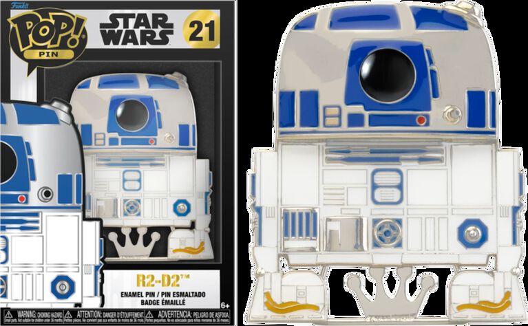 FUNKO POP! PIN: STAR WARS - R2D2