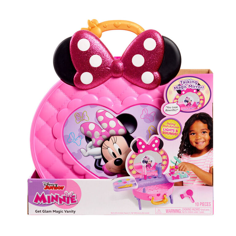Minnie Mouse Talking Phone Disney Junior Minnie Mouse Bowtique Preschool  learning Toys 