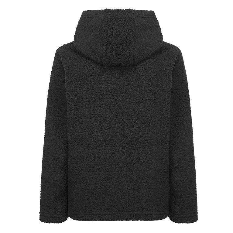 Nike Sherpa Pullover Hoodie - Black
