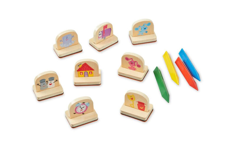Blue's Clues and You! Wooden Handle Stamps Activity Set