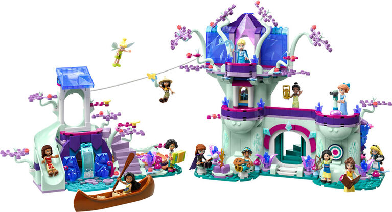 LEGO  Disney La cabane enchantée dans l'arbre 43215 Ensemble de jeu de construction (1 016 pièces)