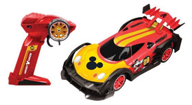 Voiture De Course RC Électrique Mickey Mouse