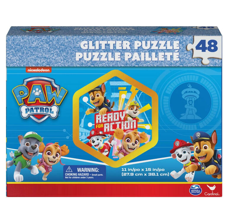 Paw Patrol 48 Piece Glitter Puzzle