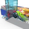 Driven, Pocket 2 in 1 Race Track (80pc), Collapsible Playset with Tracks and Toy Cars