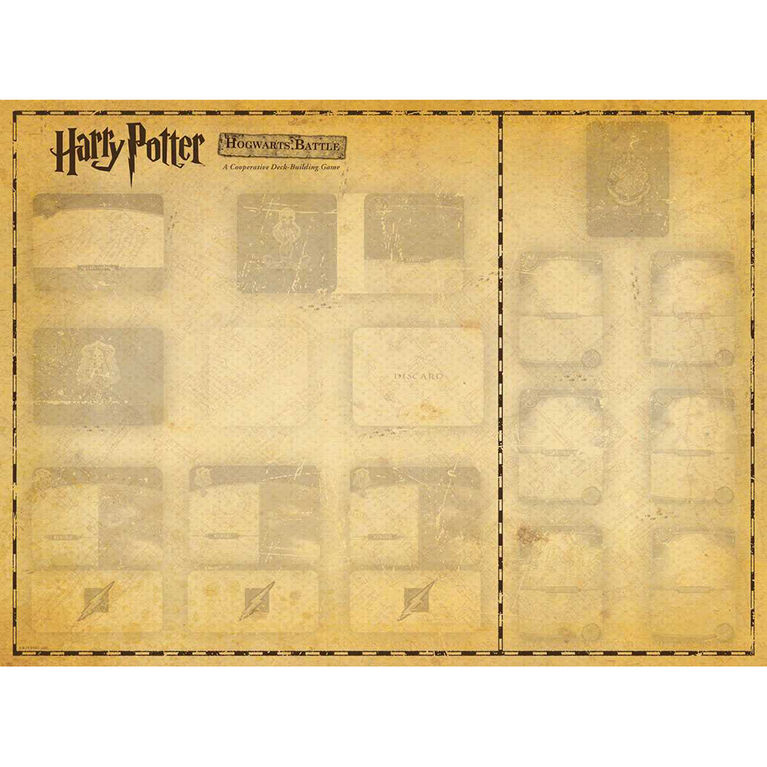 USAopoly Harry Potter Hogwarts Battle Tapis De Jeu - Édition anglaise
