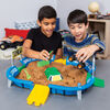 Monster Jam, Coffret Monster Dirt Arena de 60 cm avec 907 g de Monster Dirt et monster truck Monster Jam exclusif en métal moulé à l'échelle 1:64 - Édition anglaise