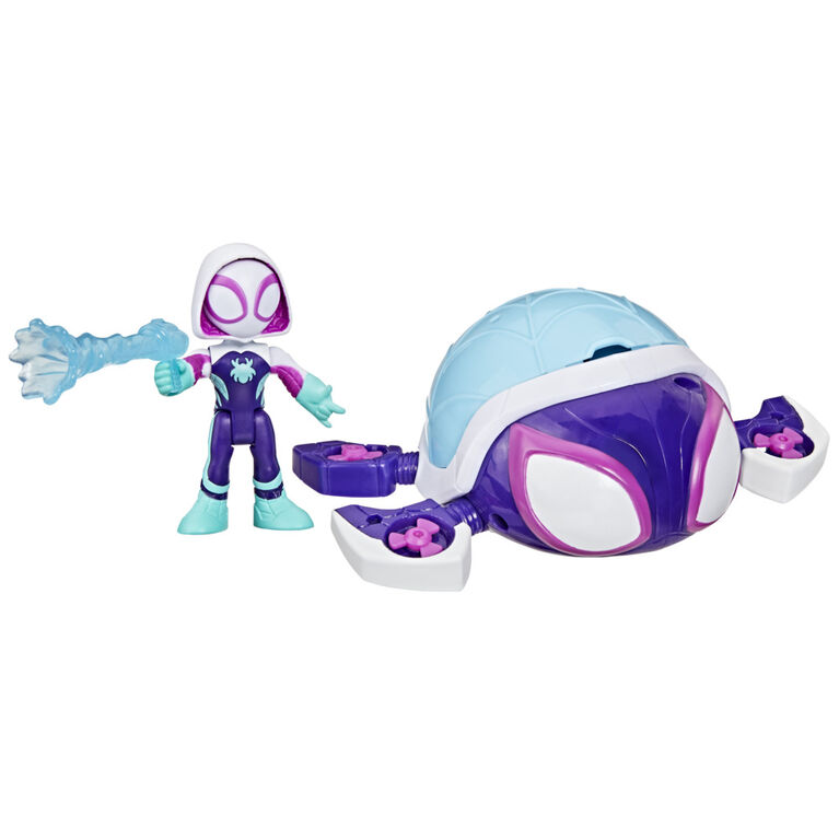 Marvel Spidey and his Amazing Friends Water-Webs Ghost Turtle Submarine Toy