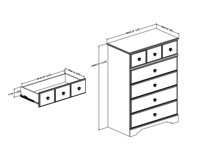 Little Treasures 5 Drawer Chest Dresser Country Pine Toys R Us