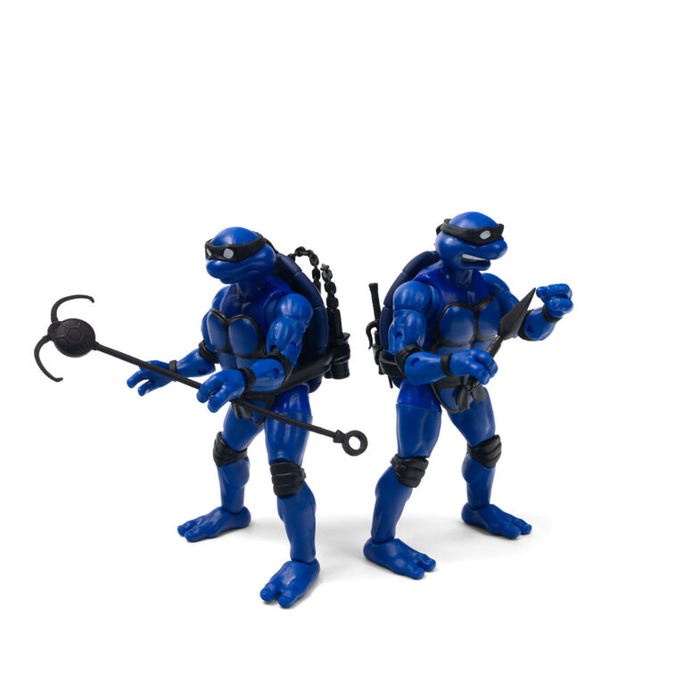4 Pack 5" Midnight Turtles Action Figures - Teenage Mutant Ninja Turtles Limited Edition
