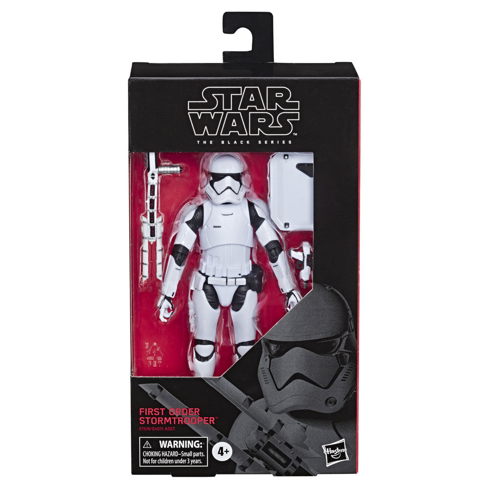 Star Wars The Black Series First Order Stormtrooper Toy 6-inch Scale Star  Wars: The Last Jedi Collectible Action Figure