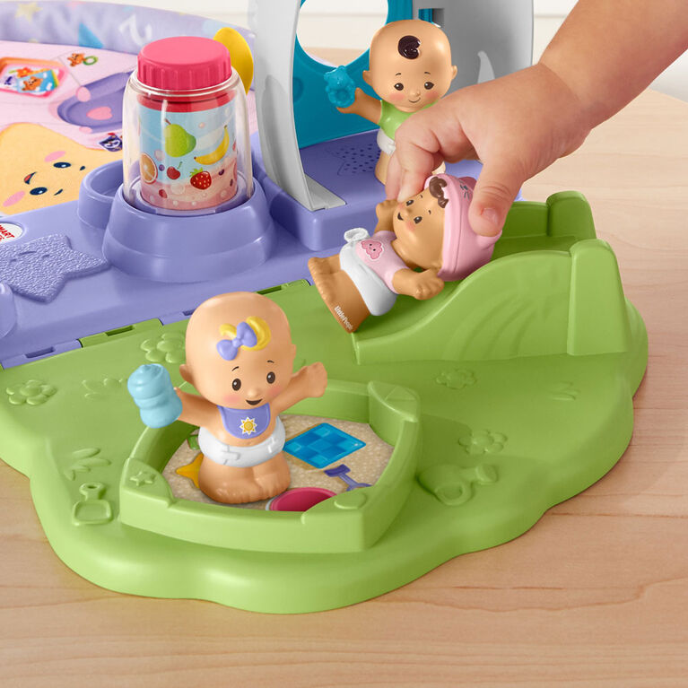 Fisher-Price - Little People - Rendez-vous de jeu des bébés 1-2-3 - Édition anglaise