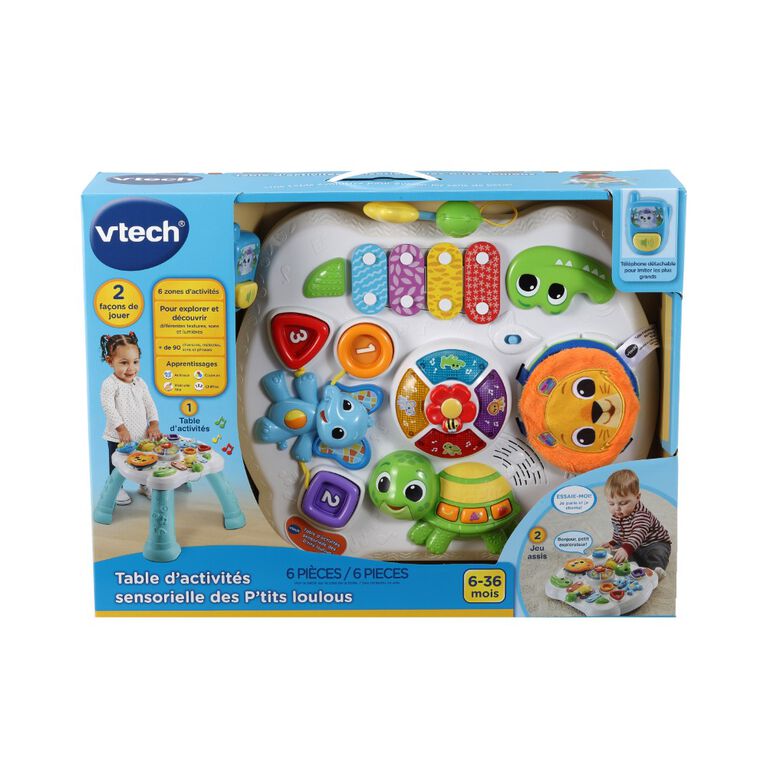 VTech – Tablette Sensorielle Des Baby Loulous, Tablette Bébé, Jouet Éveil –  6/36 Mois – Version FR : : Jeux et Jouets