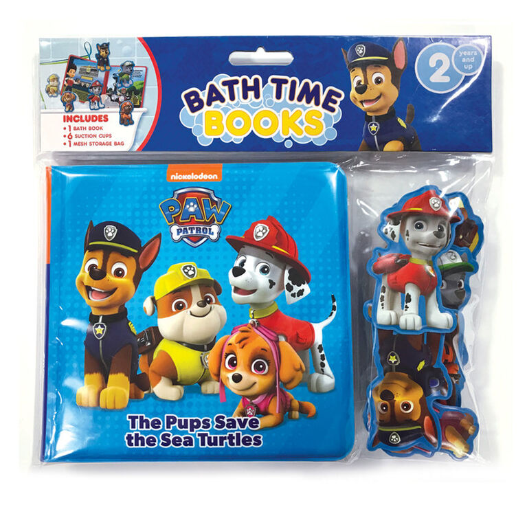 Paw Patrol Bathtime Books (Eva Bag) - Édition anglaise