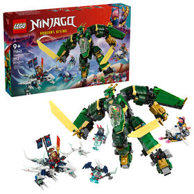 LEGO NINJAGO Lloyd's Jet Mech Building Toy for Boys & Girls - Dragons Rising Kids Toy, Ages 9+ - 71845