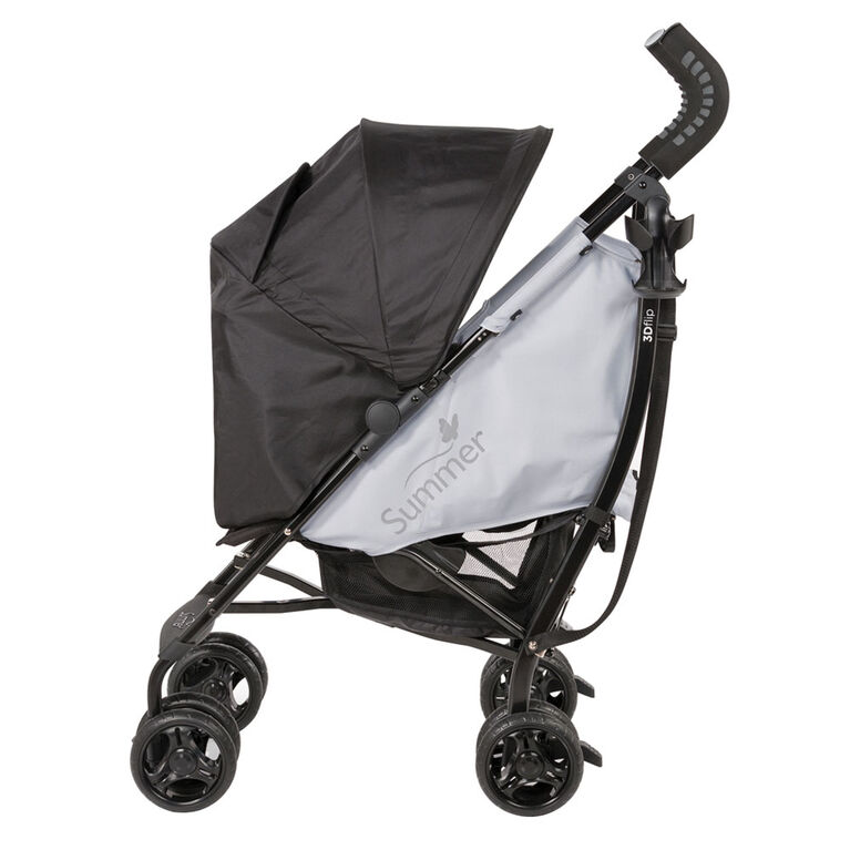 Summer Infant 3Dflip Convenience Stroller - Black/Grey