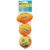 Micro Pro Brite Foam 3 Pack - Orange