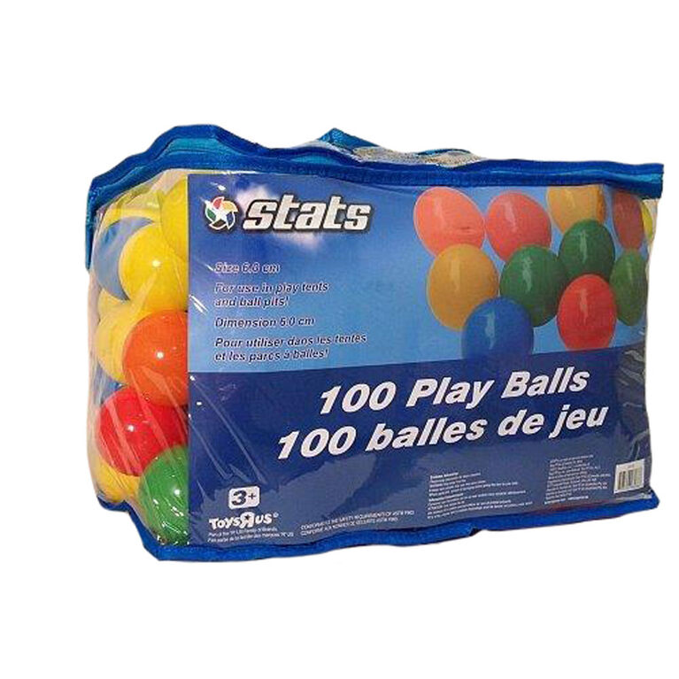 Stats 100 Piece Replacement Balls Toys R Us Canada