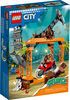 LEGO City Le défi de cascades de l'attaque du requin 60342 Ensemble de construction (122 pièces)
