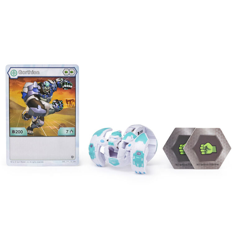 Bakugan, Gorthion, 2-inch Tall Collectible Action Figure and Trading Card