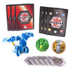 Bakugan, Starter Pack 3 personnages, Serpenteze, Créatures transformables à collectionner.