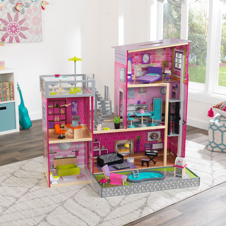 KidKraft Uptown Wooden Dollhouse