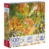 Spin Master Puzzles, Tucked Away 500-Piece Jigsaw Puzzle Artist Laivi Põder Floral Landscape Art with Poster