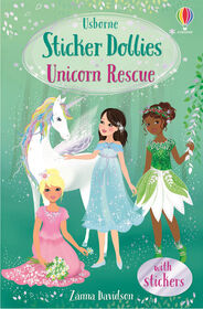Sticker Dolly Dressing: Unicorn Rescue - English Edition